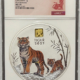 Bullion 2023P AUSTRALIA $30 LUNAR SILVER 1 KILO W 1GR GOLD PRIVY YEAR OF RABBIT NGC MS70