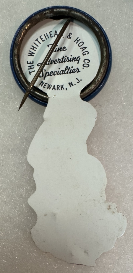 Miscellaneous 1920s 1″ MILLER HIGH LIFE BEER CELLULOID BUTTON & 1 1/2″ HANGER-FULL COLOR-MINT!