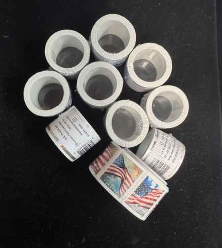New Store Items REPEAT OF A SELL-OUT: 10 SEALED ROLLS-1000 USPS FOREVER STAMPS; $730 FV-45% OFF!
