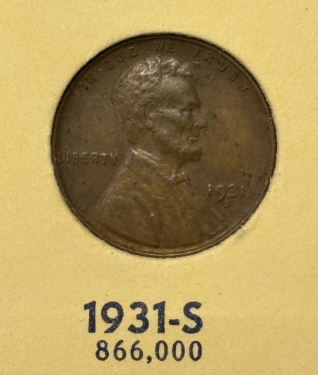 Lincoln Cents (Wheat) 1909-1940 LINCOLN CENTS 86 COIN NEARLY COMPLETE SET G-VF, 11-S, 22-D, 24-D, 31-S