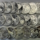 Bullion 20 OZ TUBE OF 1 OZ .999 FINE SILVER MIXED MORGAN HEAD STYLE SILVER ROUNDS, UNC