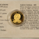 Bullion 2002 LIBERIA $50 GOLD 1/10 OZ OF 14KT GOLD CALVIN COOLIDGE – GEM PROOF WITH COA!