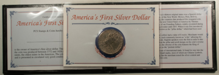 New Store Items 1777 MEXICO SPANISH COLONY SILVER 8 REALES, KM-106.2 CIRC, REVOLUTIONARY WAR ERA