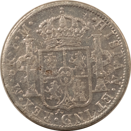 New Store Items 1787 MEXICO SPANISH COLONY SILVER 8 REALES, KM#106.2 – CIRCULATED