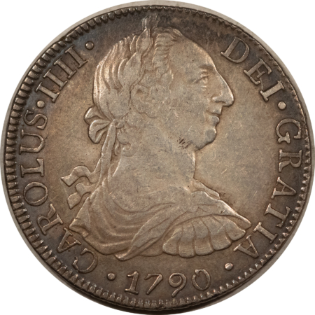 New Store Items 1790 MO MEXICO SPANISH COLONY SILVER 8 REALES, KM#107 – HIGH GRADE CIRC EXAMPLE