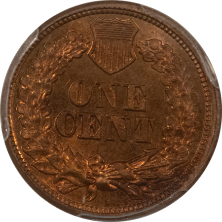 Indian 1863 INDIAN CENT – PCGS MS-64, LUSTROUS & ATTRACTIVE