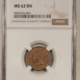 Indian 1869 INDIAN CENT – NGC AU-58 BN, SMOOTH BROWN, LOOKS UNCIRCULATED!