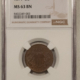 New Certified Coins 1864 LARGE MOTTO TWO CENT PIECE – NGC MS-62 BN, SMOOTH! CHOICE!