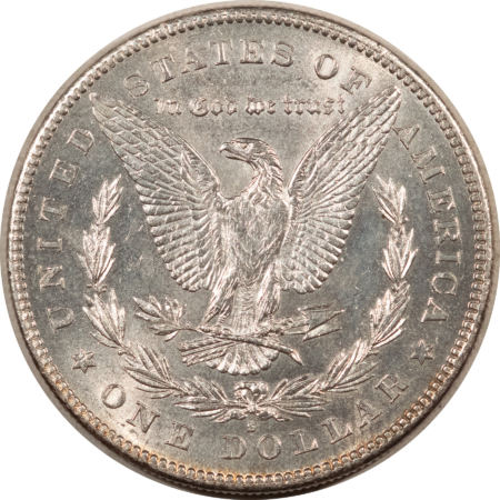 Dollars 1878-S $1 MORGAN DOLLAR – UNCIRCULATED, BUT LIGHTLY CLEANED!
