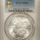 Dollars 1880-S $1 MORGAN DOLLAR – PCGS MS-66, BLAZING WHITE & SEMI-PROOFLIKE