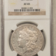 Dollars 1853 LIBERTY SEATED DOLLAR – PCGS VF-35, OGH, RARE DATE, LOOKS BETTER, NEAT!