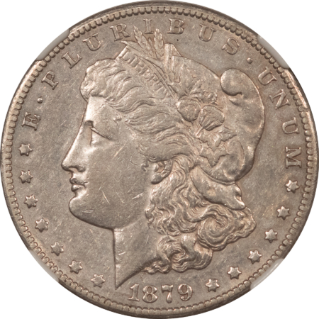Dollars 1879-CC $1 MORGAN DOLLAR – NGC XF-45 KEY-DATE, STRONG DETAILS, CARSON CITY!