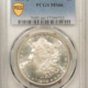 Dollars 1880-S $1 MORGAN DOLLAR – PCGS MS-67, FLASHY! SEMI-PROOFLIKE! SUPERB GEM!