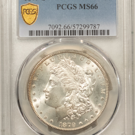 Dollars 1879-S $1 MORGAN DOLLAR – PCGS MS-66 FRESH WHITE!