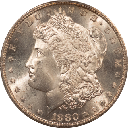 Dollars 1880-S $1 MORGAN DOLLAR – PCGS MS-66+ FLASHY & PQ+!