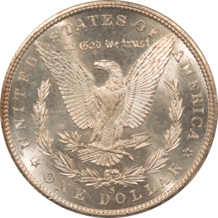 Dollars 1880-S $1 MORGAN DOLLAR – PCGS MS-67, FLASHY! SEMI-PROOFLIKE! SUPERB GEM!