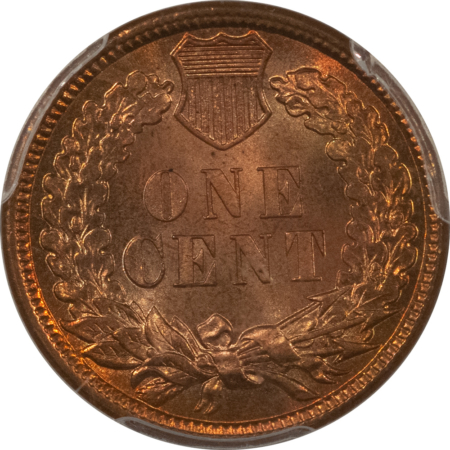 Indian 1881 INDIAN CENT – PCGS MS-65 RD, BLAZING RED GEM!