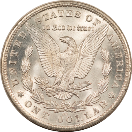 Dollars 1881-CC $1 MORGAN DOLLAR – WHITE BRILLIANT UNCIRCULATED! CARSON CITY!