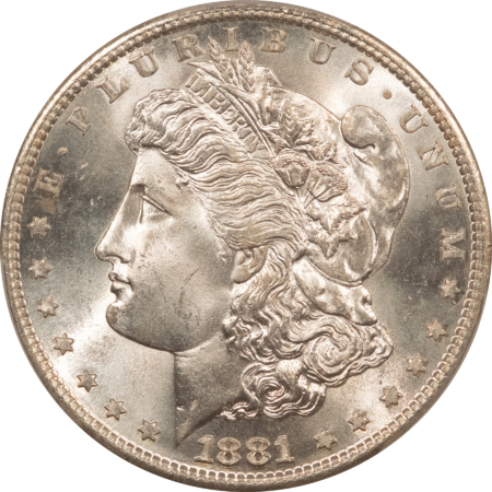 Dollars 1881-S $1 MORGAN DOLLAR – PCGS MS-67 BLAST WHITE!