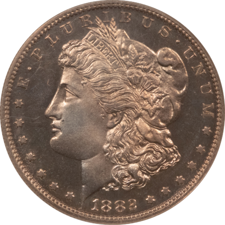 CAC Approved Coins 1882 $1 PROOF MORGAN DOLLAR NGC PF-64 CAMEO SUPER PREMIUM QUALITY! CAC APPROVED!