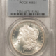 Dollars 1884-CC $1 MORGAN DOLLAR NGC MS-61, FROM GSA, ANNA ESCOBEDO SIGNED, CARSON CITY!