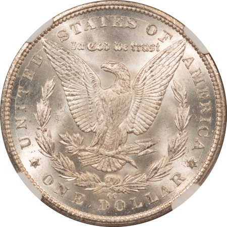 Dollars 1885-CC $1 MORGAN DOLLAR – NGC MS-65, FROSTY, PREMIUM QUALITY! CARSON CITY!