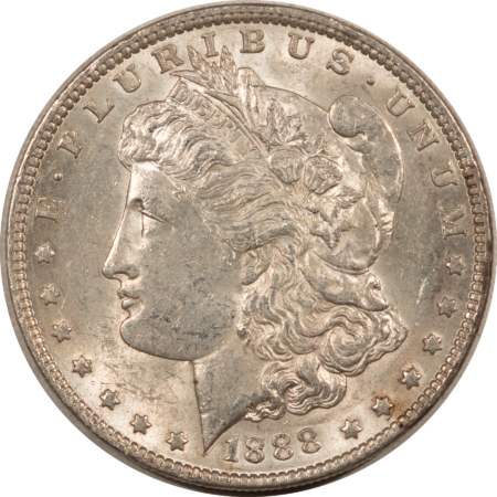 Dollars 1888 $1 MORGAN DOLLAR – AU++ SO CLOSE TO UNCIRCULATED!