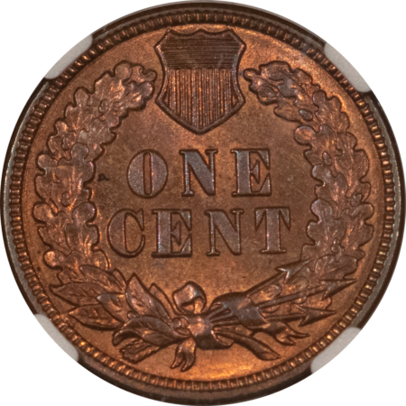Indian 1888 INDIAN CENT – NGC MS-64 BN, LOOKS RB, FLASHY!
