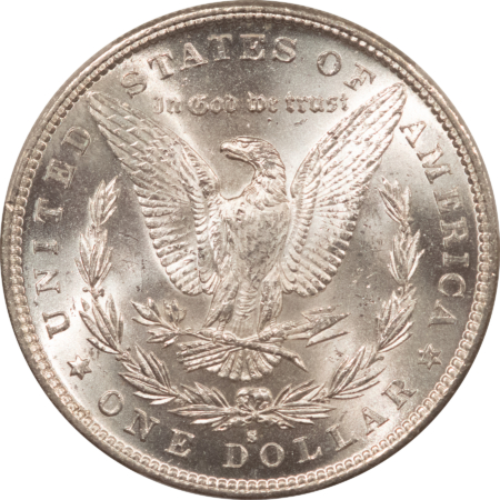 Dollars 1888-S $1 MORGAN DOLLAR – PCGS MS-64, FLASHY WHITE & SUPER PREMIUM QUALITY!