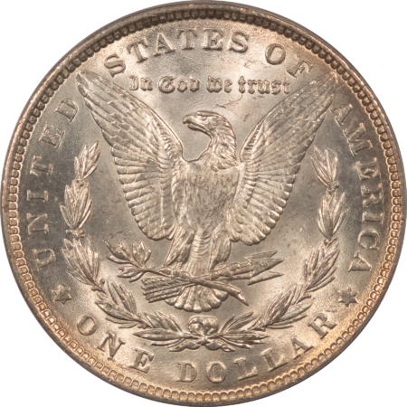 Dollars 1889 $1 MORGAN DOLLAR – PCGS MS-63, OLD GREEN HOLDER, FRESH & PREMIUM QUALITY+!