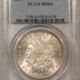 Dollars 1890-CC $1 MORGAN DOLLAR – PCGS MS-62, BLAST WHITE, CARSON CITY!