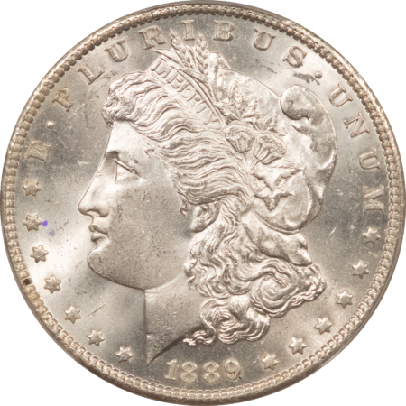 Dollars 1889 $1 MORGAN DOLLAR – PCGS MS-65 WHITE GEM!