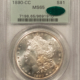 CAC Approved Coins 1882 $1 PROOF MORGAN DOLLAR NGC PF-64 CAMEO SUPER PREMIUM QUALITY! CAC APPROVED!