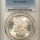 Dollars 1893-CC $1 MORGAN DOLLAR – PCGS VG-8, NICE ORIGINAL KEY CARSON CITY!