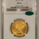 $10 1932 $10 INDIAN GOLD EAGLE – NGC MS-61, GREAT LUSTER