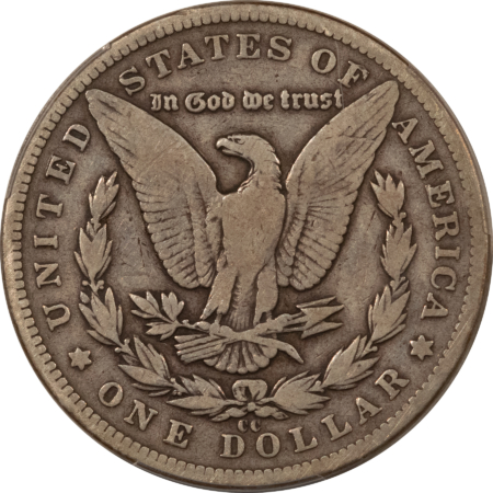 Dollars 1893-CC $1 MORGAN DOLLAR – PCGS VG-8, NICE ORIGINAL KEY CARSON CITY!
