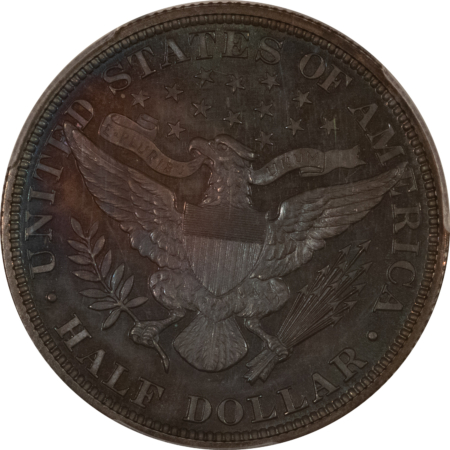 Barber Halves 1898 PROOF BARBER HALF DOLLAR – PCGS PR-65, ORIGINAL GEM!