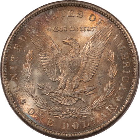 Dollars 1900 $1 MORGAN DOLLAR – PCGS MS-63, RATTLER HOLDER