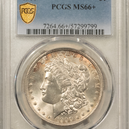 Dollars 1900 $1 MORGAN DOLLAR – PCGS MS-66+, FRESH & SUPERB! $4K IN MS-67!
