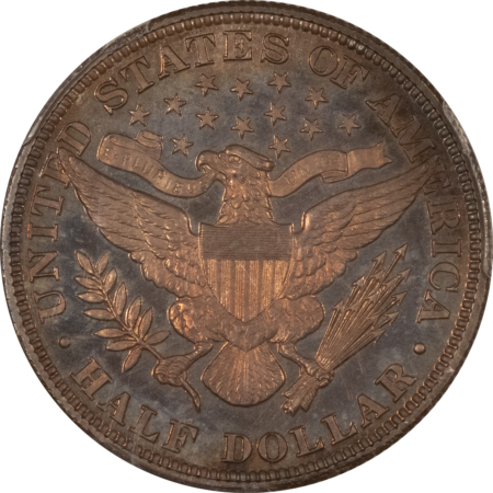Barber Halves 1900 PROOF BARBER HALF DOLLAR – PCGS PR-64, ORIGINAL!