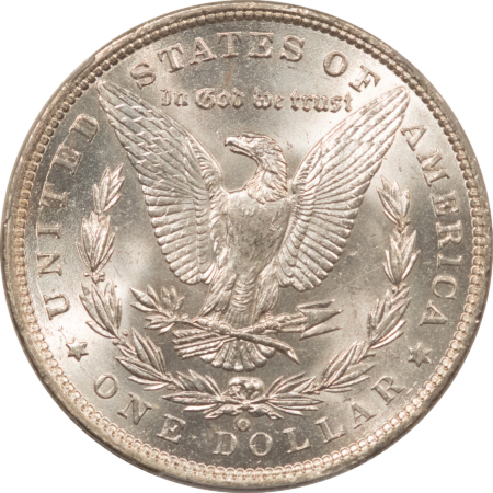 Dollars 1900-O/CC $1 MORGAN DOLLAR – PCGS MS-64, WHITE, POPULAR!