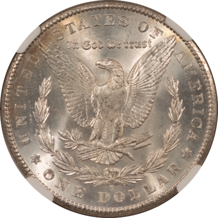 Dollars 1902-S $1 MORGAN DOLLAR – NGC MS-63, BLAST WHITE & CHOICE!
