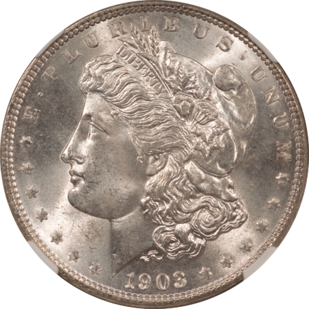 Dollars 1903 $1 MORGAN DOLLAR – NGC MS-66, FRESH WHITE & SUPERB!
