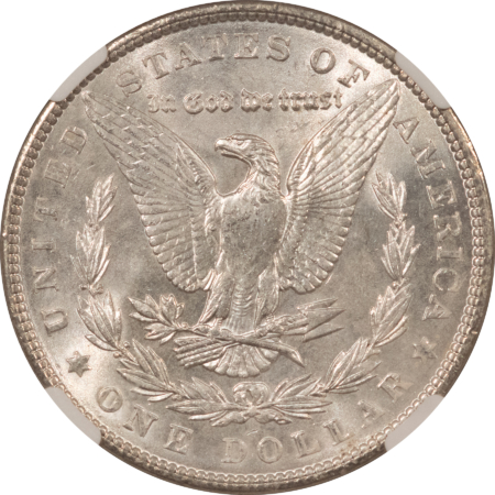 Dollars 1904 $1 MORGAN DOLLAR – NGC MS-62, WHITE