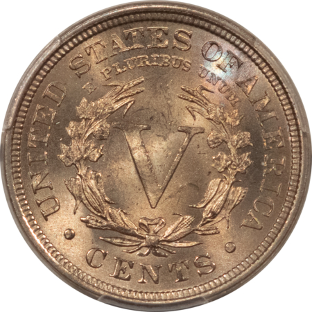 Liberty Nickels 1904 LIBERTY NICKEL – PCGS MS-65, FLASHY GEM!