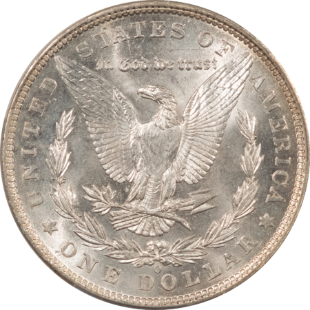 Dollars 1904-O $1 MORGAN DOLLAR – PCGS MS-63 WHITE WITH REFLECTIVE FIELDS