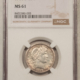 Barber Quarters 1894-O BARBER QUARTER – NGC AU-55, FLASHY!