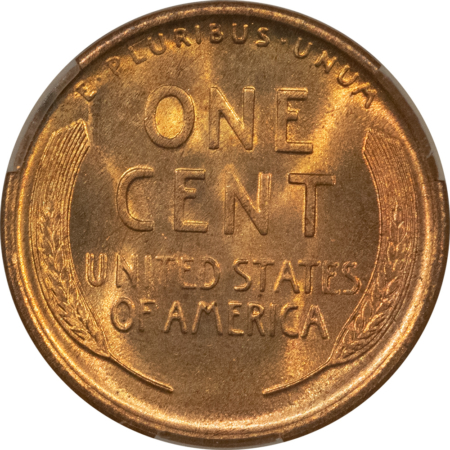 CAC Approved Coins 1909-S/S LINCOLN CENT, S OVER HORIZONTAL S – CACG MS-65 RD, PQ RED GEM, CAC!