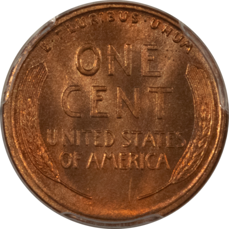 Lincoln Cents (Wheat) 1910-S LINCOLN CENT – PCGS MS-65 RD, RED GEM!