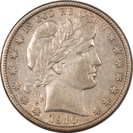 Barber Halves 1910-S BARBER HALF DOLLAR – HIGH GRADE EXAMPLE!